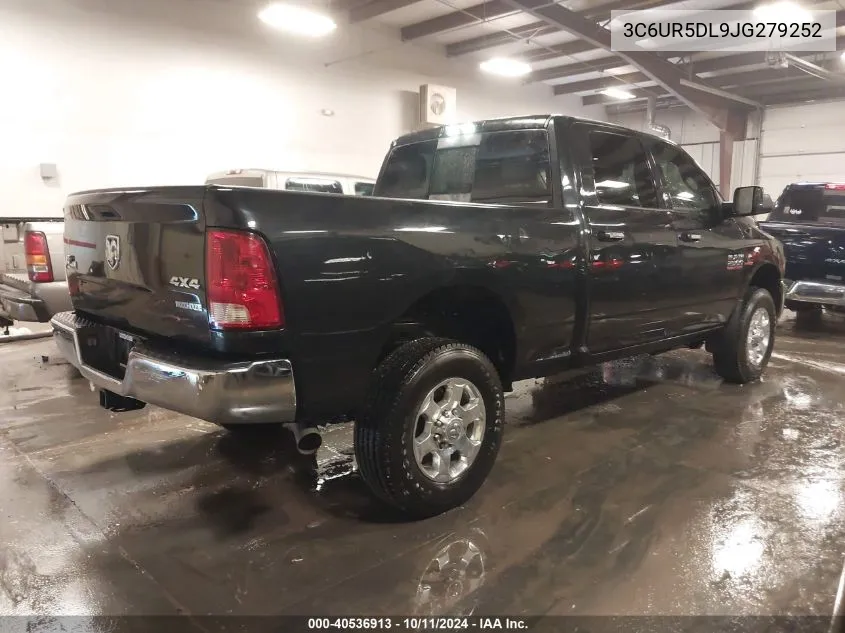 2018 Ram 2500 Big Horn 4X4 6'4 Box VIN: 3C6UR5DL9JG279252 Lot: 40536913