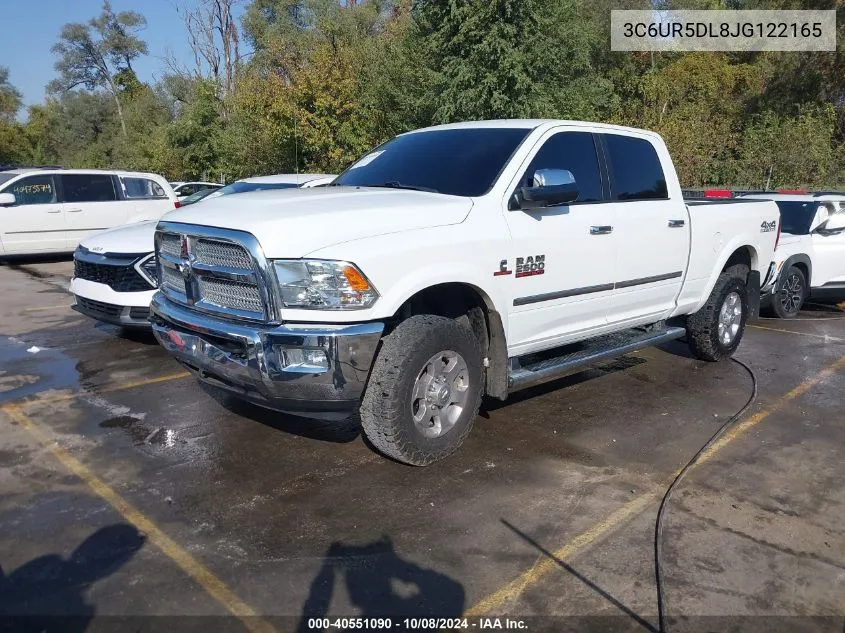 2018 Ram 2500 Big Horn 4X4 6'4 Box VIN: 3C6UR5DL8JG122165 Lot: 40551090