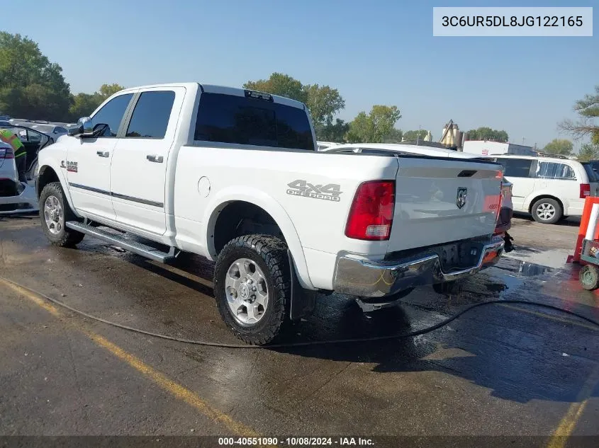 2018 Ram 2500 Big Horn 4X4 6'4 Box VIN: 3C6UR5DL8JG122165 Lot: 40551090