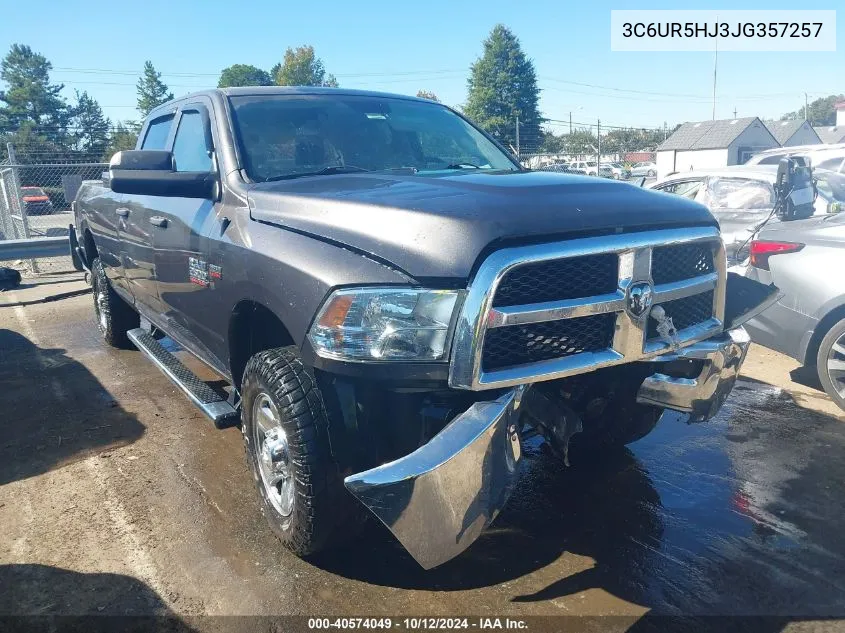 2018 Ram 2500 Tradesman 4X4 8' Box VIN: 3C6UR5HJ3JG357257 Lot: 40574049