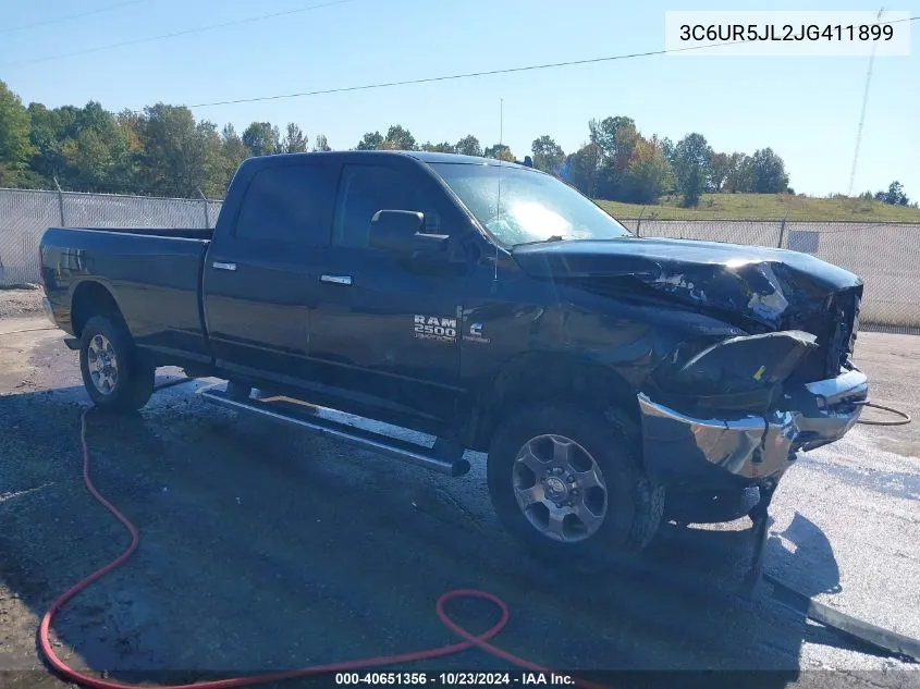 3C6UR5JL2JG411899 2018 Ram 2500 Slt 4X4 8' Box