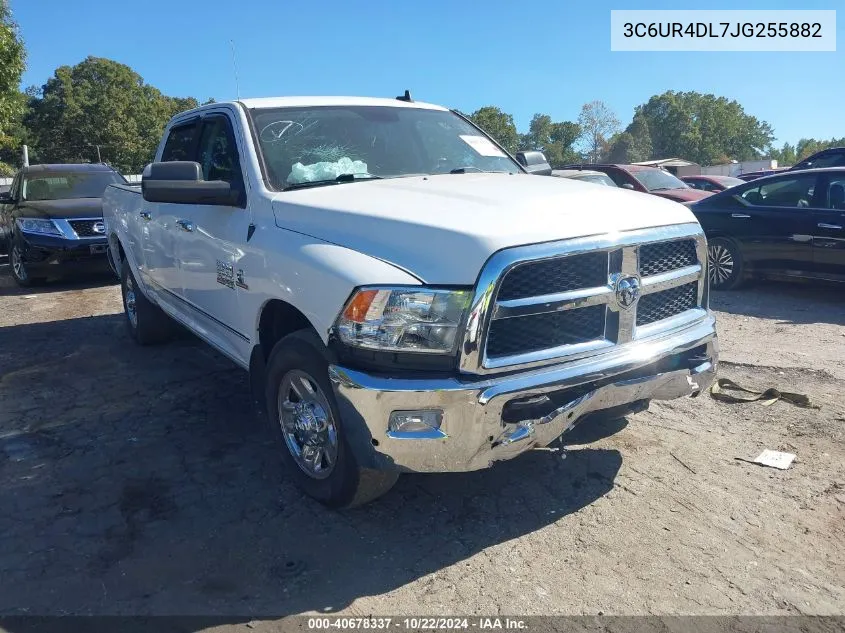 2018 Ram 2500 Slt 4X2 6'4 Box VIN: 3C6UR4DL7JG255882 Lot: 40678337