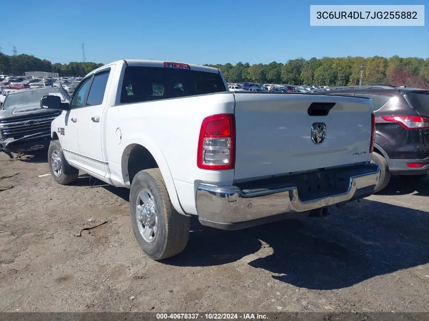 2018 Ram 2500 Slt 4X2 6'4 Box VIN: 3C6UR4DL7JG255882 Lot: 40678337