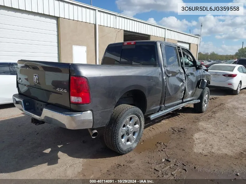 3C6UR5DL6JG359558 2018 Ram 2500 Big Horn 4X4 6'4 Box