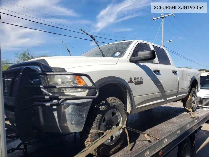 2018 Ram 2500 Tradesman 4X4 8' Box VIN: 3C6UR5HLXJG193054 Lot: 40750292