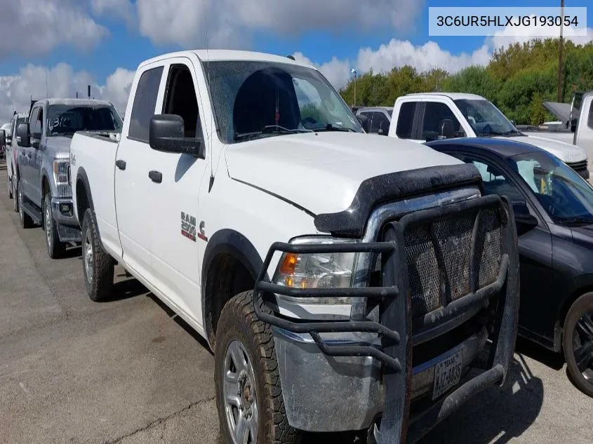 2018 Ram 2500 Tradesman 4X4 8' Box VIN: 3C6UR5HLXJG193054 Lot: 40750292