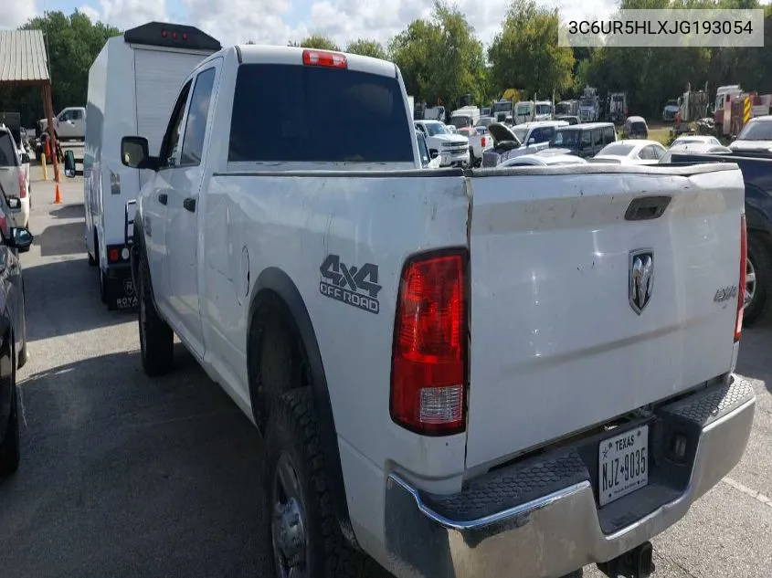 2018 Ram 2500 Tradesman 4X4 8' Box VIN: 3C6UR5HLXJG193054 Lot: 40750292