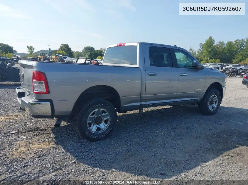 3C6UR5DJ7KG592607 2019 Ram 2500 Big Horn