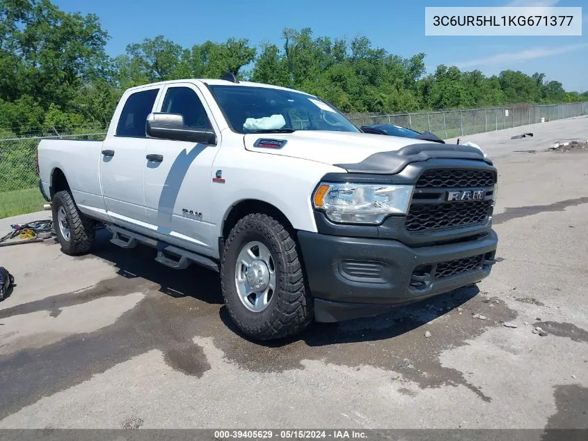 3C6UR5HL1KG671377 2019 Ram 2500 Tradesman 4X4 8' Box