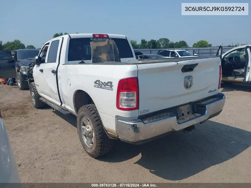 3C6UR5CJ9KG592724 2019 Ram 2500 Tradesman 4X4 6'4 Box