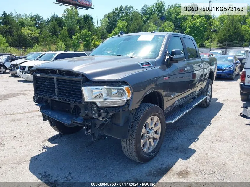 2019 Ram 2500 Lone Star 4X4 6'4 Box VIN: 3C6UR5DJ1KG573163 Lot: 39840750