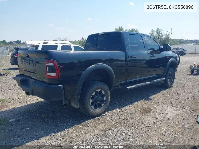 2019 Ram 2500 Power Wagon 4X4 6'4 Box VIN: 3C6TR5EJ0KG556896 Lot: 39852958