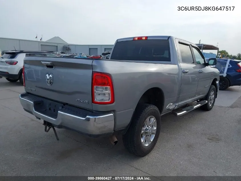 2019 Ram 2500 Lone Star 4X4 6'4 Box VIN: 3C6UR5DJ8KG647517 Lot: 39860427