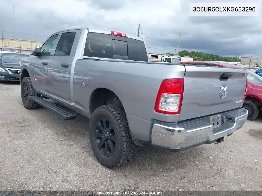 3C6UR5CLXKG653290 2019 Ram 2500 Tradesman 4X4 6'4 Box