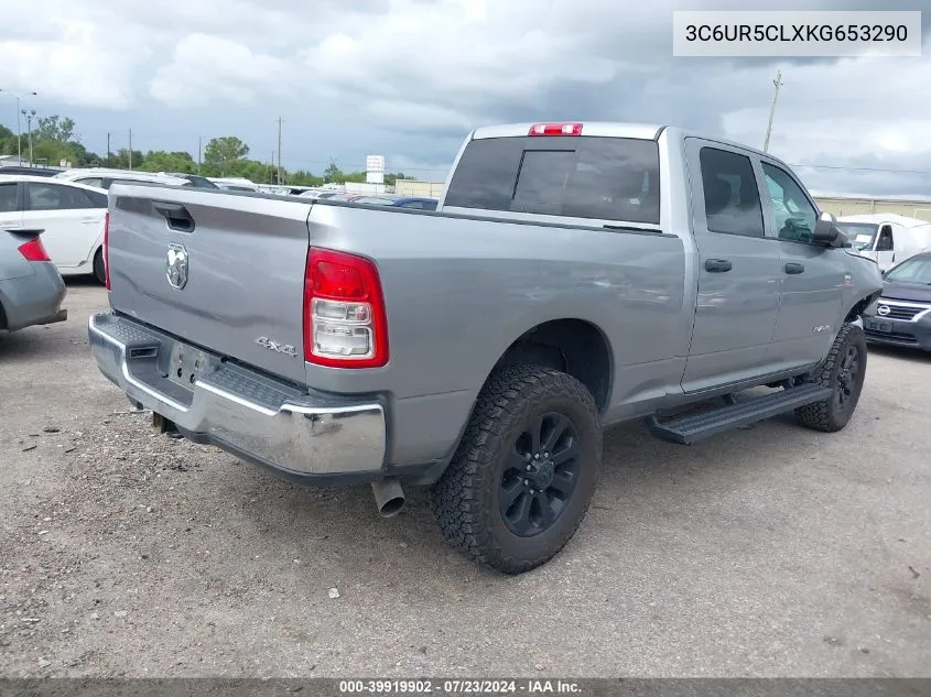 3C6UR5CLXKG653290 2019 Ram 2500 Tradesman 4X4 6'4 Box