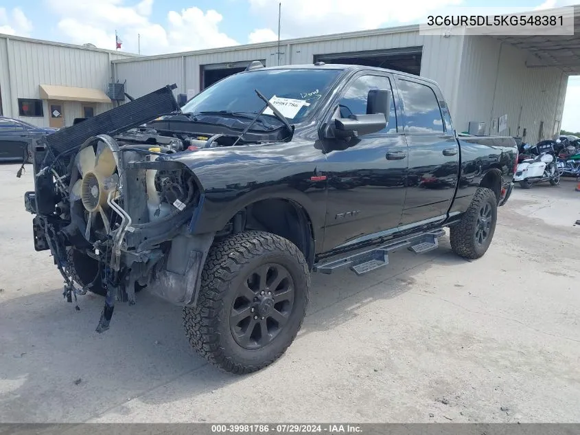 3C6UR5DL5KG548381 2019 Ram 2500 Lone Star 4X4 6'4 Box