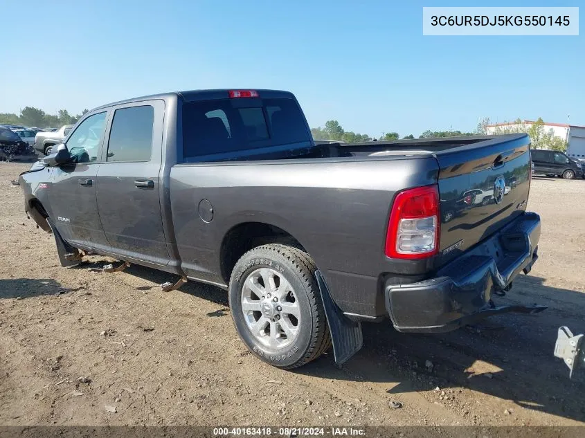 3C6UR5DJ5KG550145 2019 Ram 2500 Big Horn