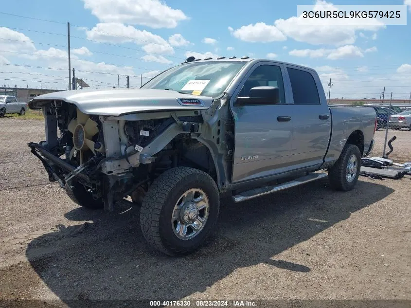 2019 Ram 2500 Tradesman 4X4 6'4 Box VIN: 3C6UR5CL9KG579425 Lot: 40176330