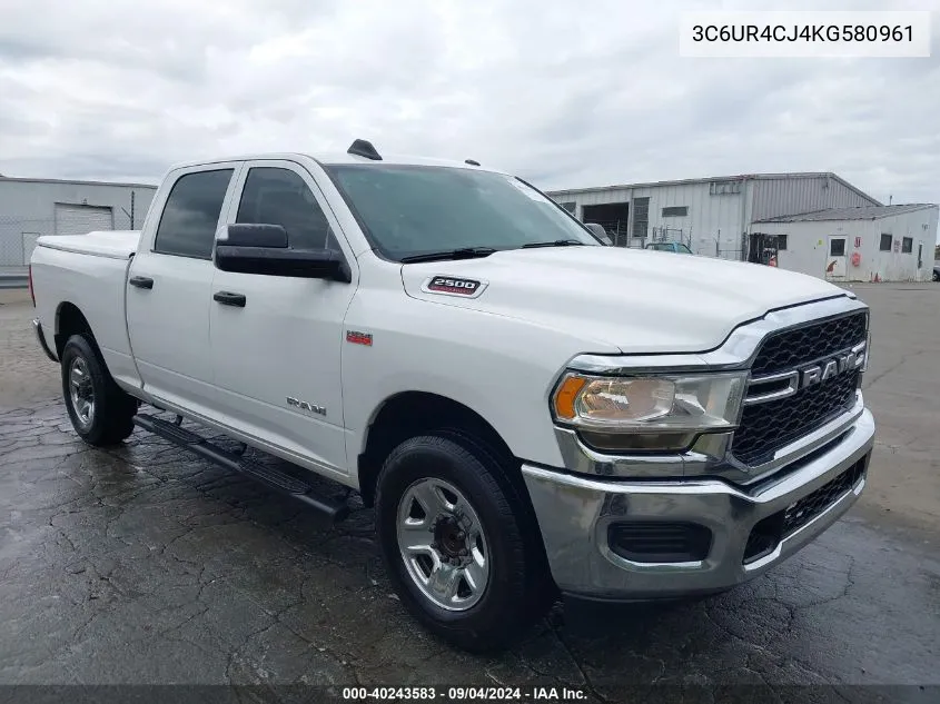 3C6UR4CJ4KG580961 2019 Ram 2500 Tradesman 4X2 6'4 Box