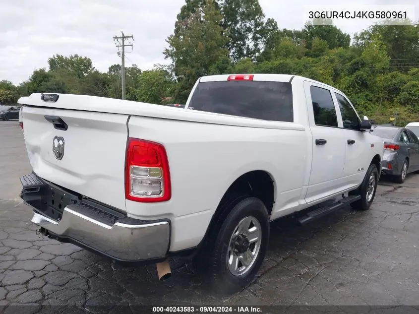 3C6UR4CJ4KG580961 2019 Ram 2500 Tradesman 4X2 6'4 Box