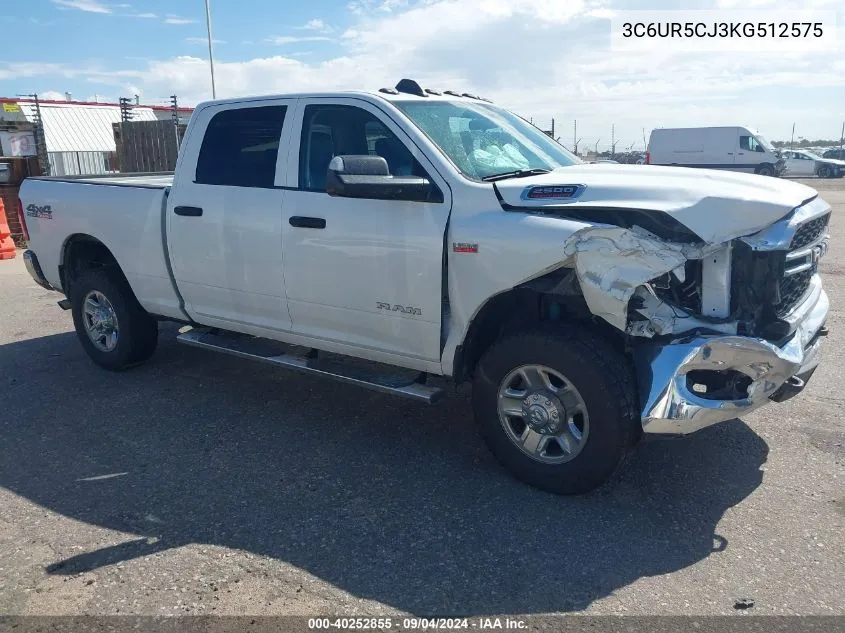 2019 Ram 2500 Tradesman VIN: 3C6UR5CJ3KG512575 Lot: 40252855