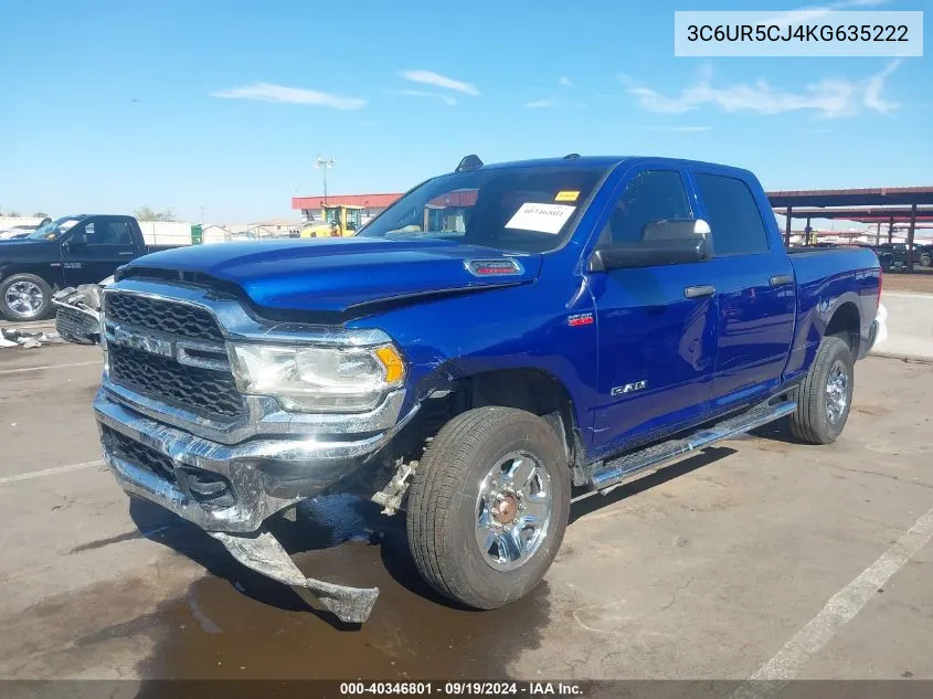 3C6UR5CJ4KG635222 2019 Ram 2500 Tradesman 4X4 6'4 Box