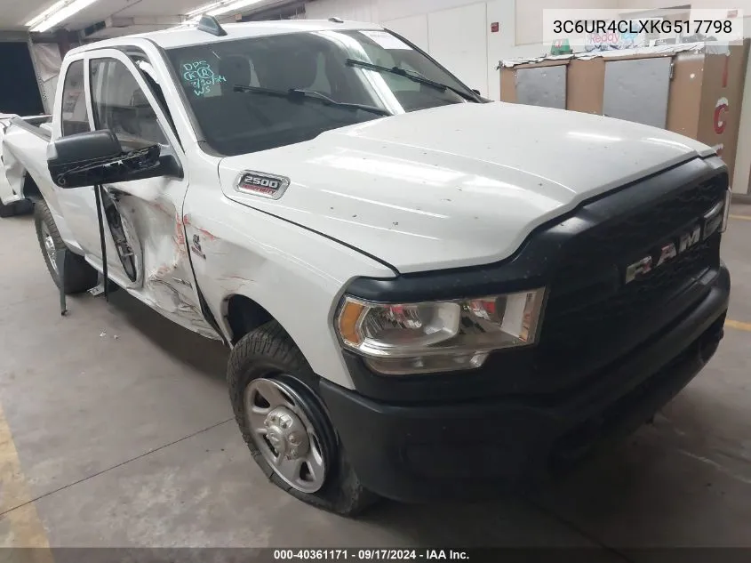 2019 Ram 2500 Tradesman VIN: 3C6UR4CLXKG517798 Lot: 40361171