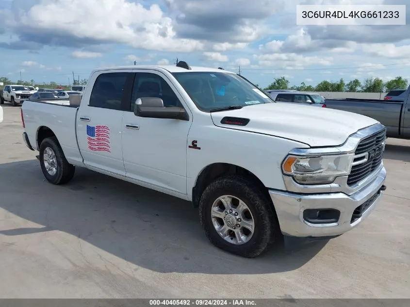 2019 Ram 2500 Big Horn 4X2 6'4 Box VIN: 3C6UR4DL4KG661233 Lot: 40405492