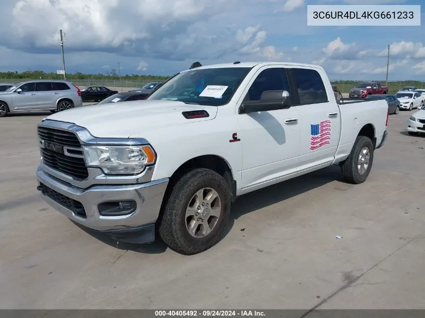 3C6UR4DL4KG661233 2019 Ram 2500 Big Horn 4X2 6'4 Box