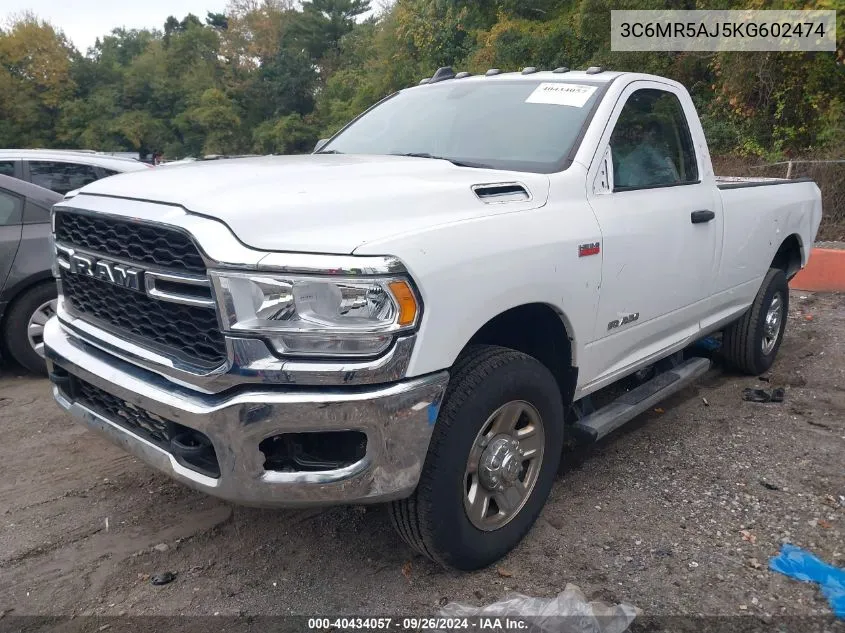 3C6MR5AJ5KG602474 2019 Ram 2500 Tradesman