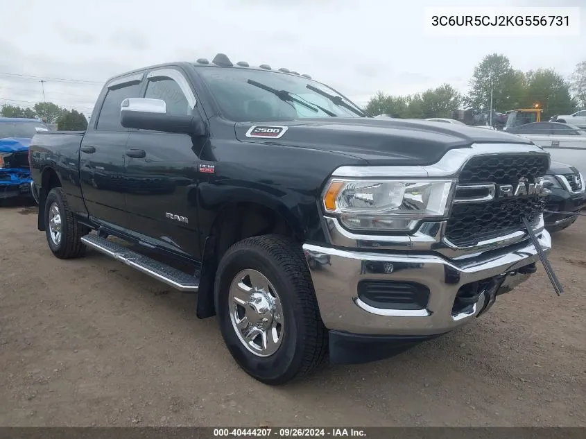 2019 Ram 2500 Tradesman 4X4 6'4 Box VIN: 3C6UR5CJ2KG556731 Lot: 40444207