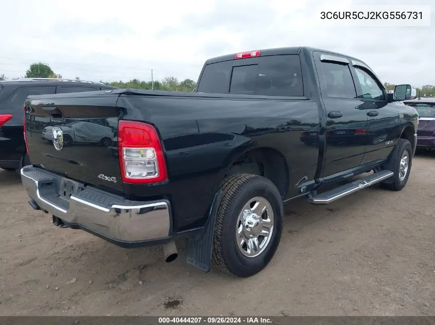 2019 Ram 2500 Tradesman 4X4 6'4 Box VIN: 3C6UR5CJ2KG556731 Lot: 40444207