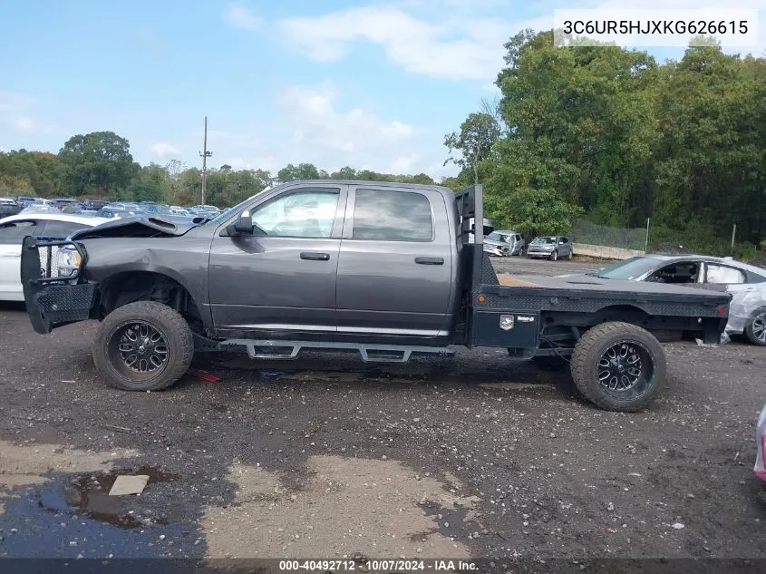 2019 Ram 2500 Tradesman 4X4 8' Box VIN: 3C6UR5HJXKG626615 Lot: 40492712