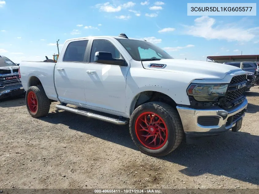 2019 Ram 2500 Big Horn VIN: 3C6UR5DL1KG605577 Lot: 40655411