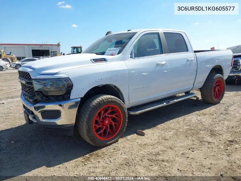 2019 Ram 2500 Big Horn VIN: 3C6UR5DL1KG605577 Lot: 40655411