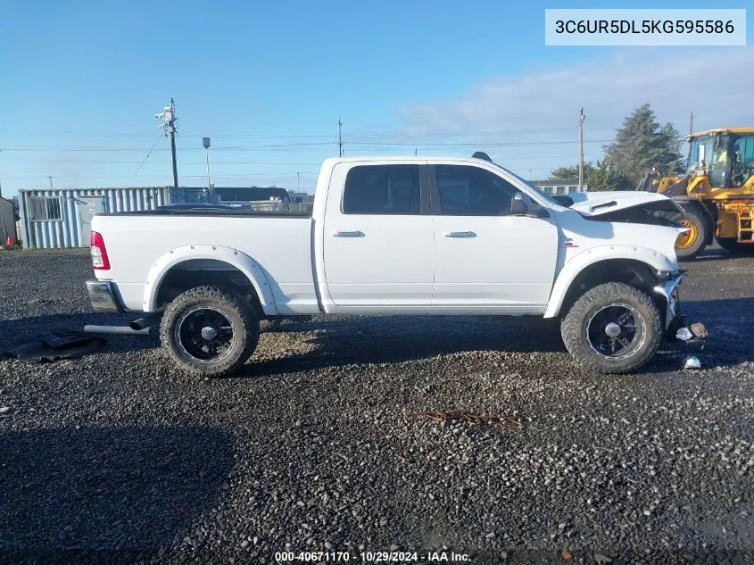 2019 Ram 2500 Big Horn 4X4 6'4 Box VIN: 3C6UR5DL5KG595586 Lot: 40671170