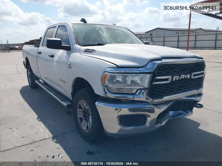 2019 Ram 2500 Tradesman 4X4 8' Box VIN: 3C6UR5HL9KG639941 Lot: 40730110