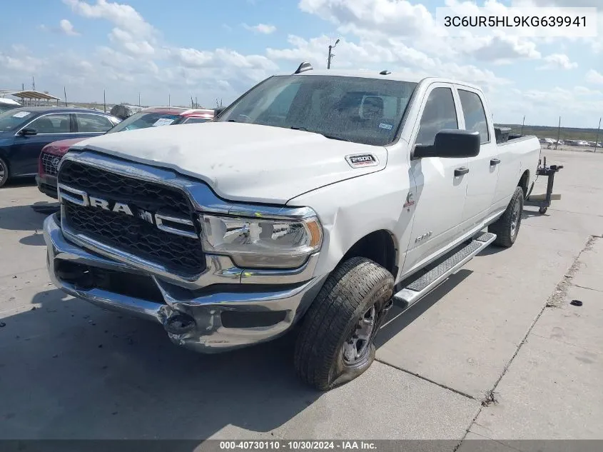 2019 Ram 2500 Tradesman 4X4 8' Box VIN: 3C6UR5HL9KG639941 Lot: 40730110