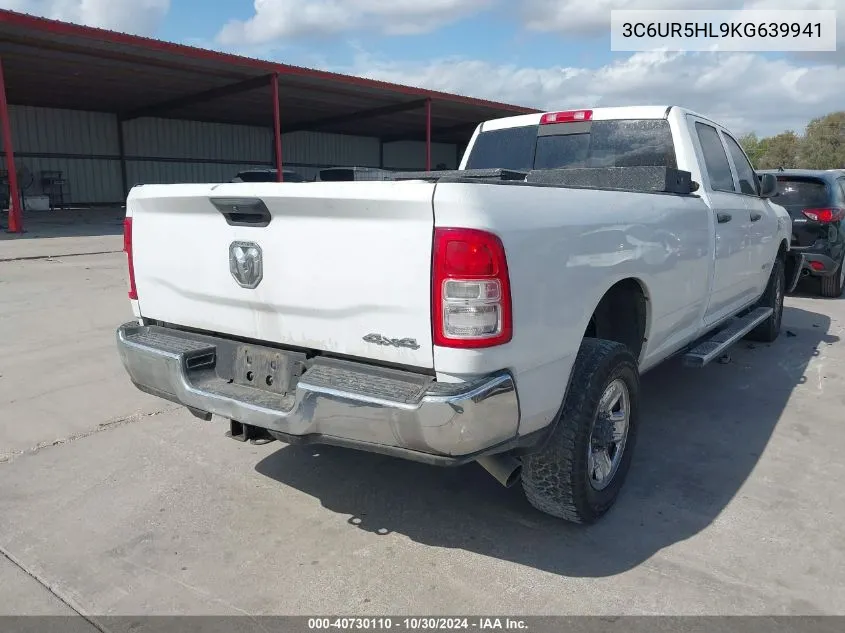 2019 Ram 2500 Tradesman 4X4 8' Box VIN: 3C6UR5HL9KG639941 Lot: 40730110