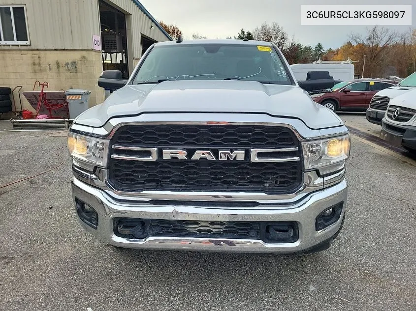 2019 Ram 2500 Tradesman VIN: 3C6UR5CL3KG598097 Lot: 40868044