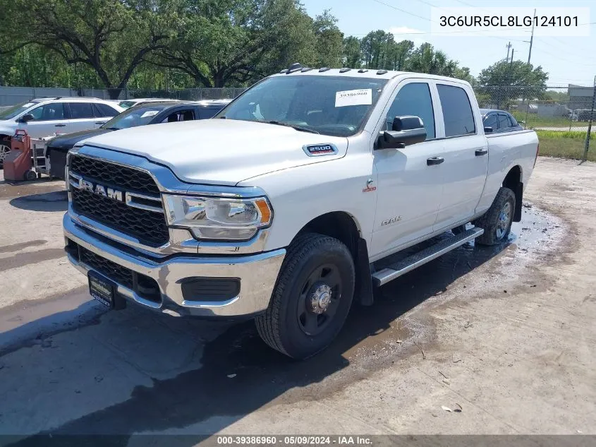 2020 Ram 2500 Tradesman 4X4 6'4 Box VIN: 3C6UR5CL8LG124101 Lot: 39386960