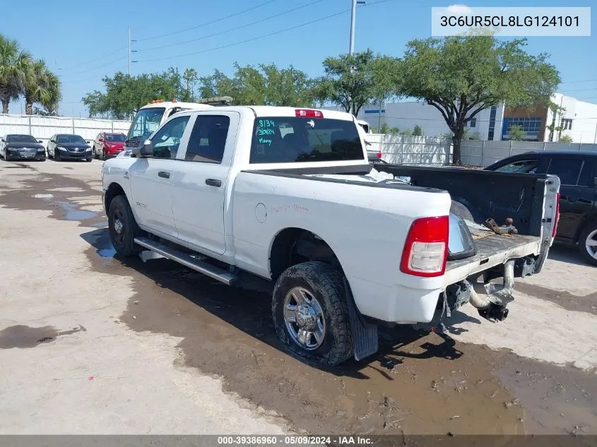 2020 Ram 2500 Tradesman 4X4 6'4 Box VIN: 3C6UR5CL8LG124101 Lot: 39386960