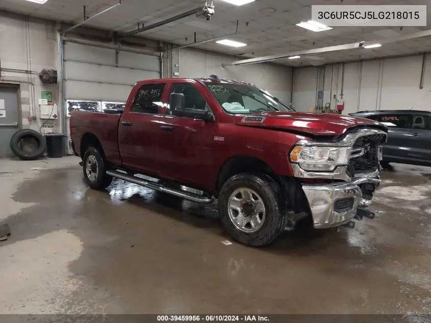 2020 Ram 2500 Tradesman 4X4 6'4 Box VIN: 3C6UR5CJ5LG218015 Lot: 39459956