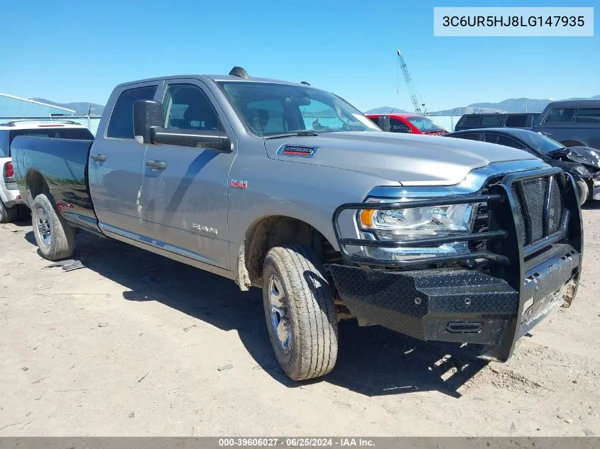 2020 Ram 2500 Tradesman 4X4 8' Box VIN: 3C6UR5HJ8LG147935 Lot: 39606027