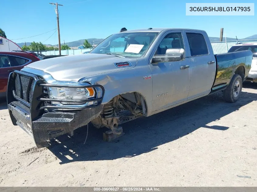 2020 Ram 2500 Tradesman 4X4 8' Box VIN: 3C6UR5HJ8LG147935 Lot: 39606027