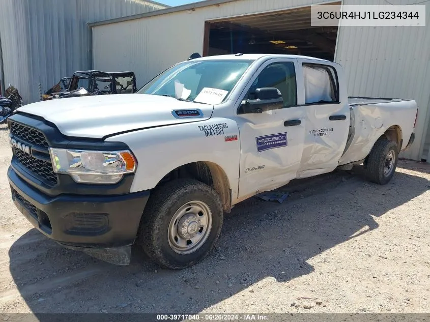 2020 Ram 2500 Tradesman 4X2 8' Box VIN: 3C6UR4HJ1LG234344 Lot: 39717040