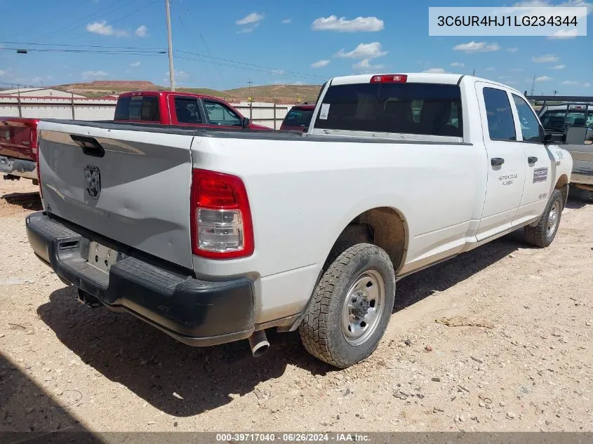 2020 Ram 2500 Tradesman 4X2 8' Box VIN: 3C6UR4HJ1LG234344 Lot: 39717040