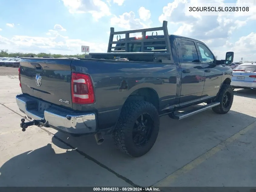 2020 Ram 2500 Tradesman 4X4 6'4 Box VIN: 3C6UR5CL5LG283108 Lot: 39984233