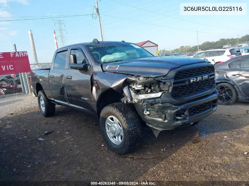 2020 Ram 2500 Tradesman VIN: 3C6UR5CL0LG225116 Lot: 40263345