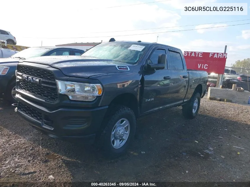 2020 Ram 2500 Tradesman VIN: 3C6UR5CL0LG225116 Lot: 40263345